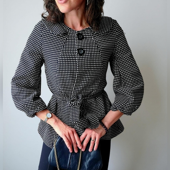 Black and White Women's Jacket - Picture 2 of 6